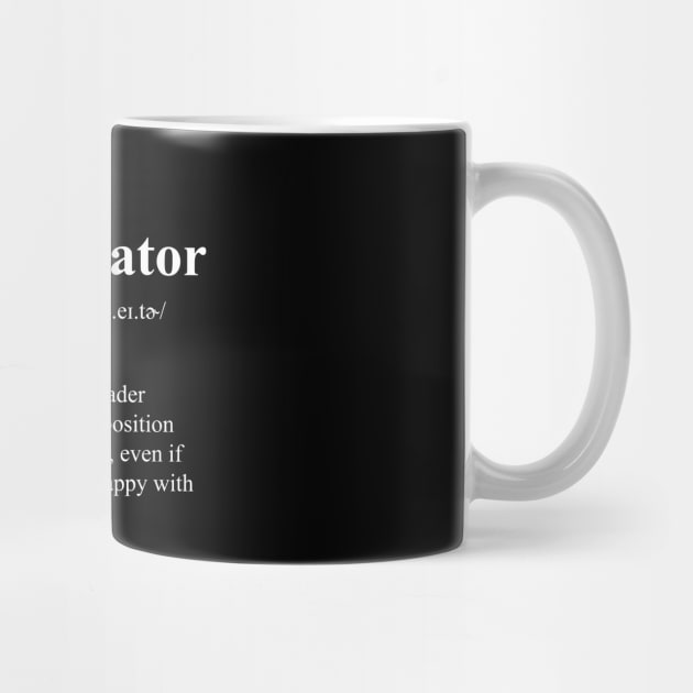 Funny Chaos Coordinator Job Title Definition by JustCreativity